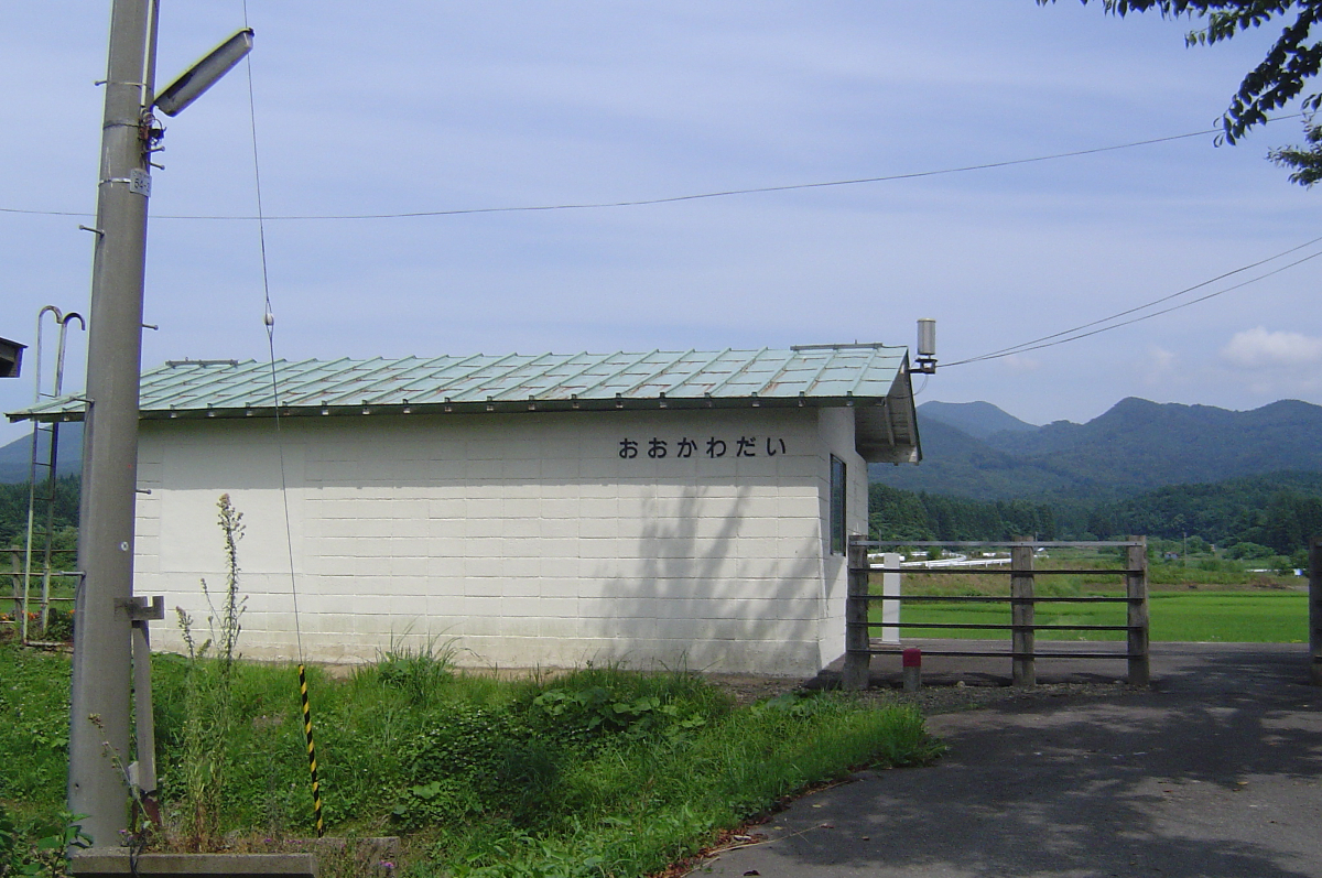 大川平駅　津軽線