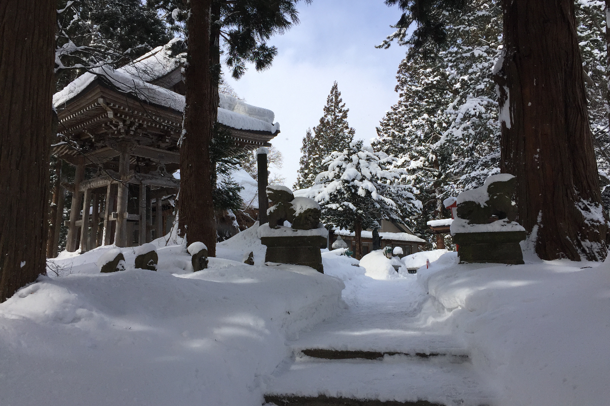 求聞寺　2018年2月25日　初詣