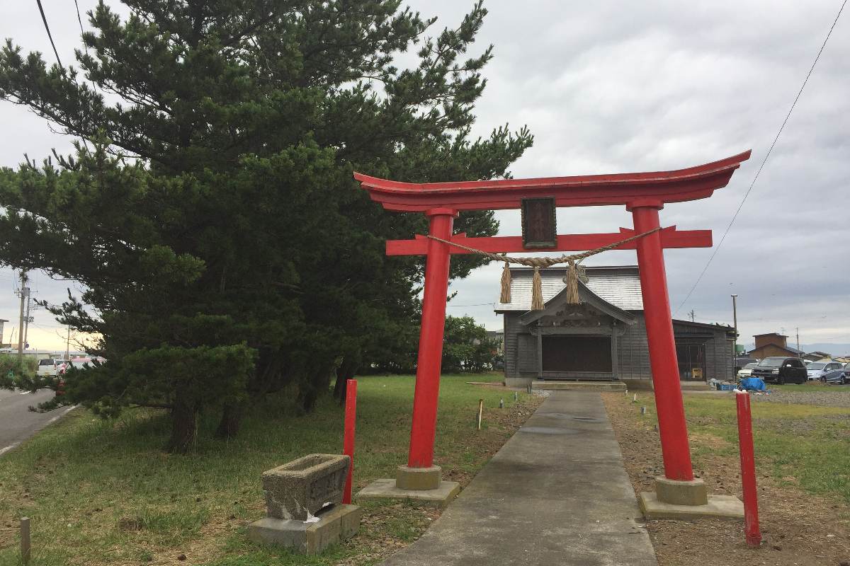 弁天神社　大間町