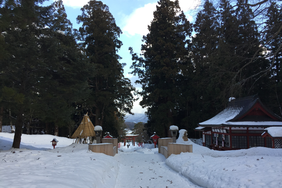 岩木山神社　2017年1月28日